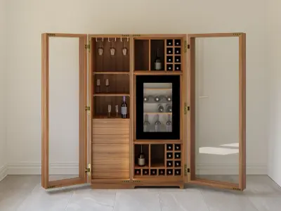 Cambusa - Wine Glass Fridge - Jumbo 3D model