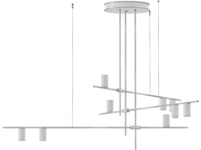 CASA chandelier Low-poly 3D model