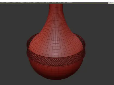 Hagen Pendant Light Low-poly 3D model