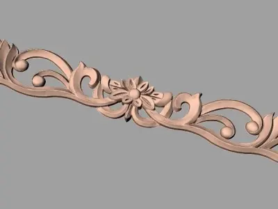 3D carved model furniture 3D design used for artcam aspire E760 3D model