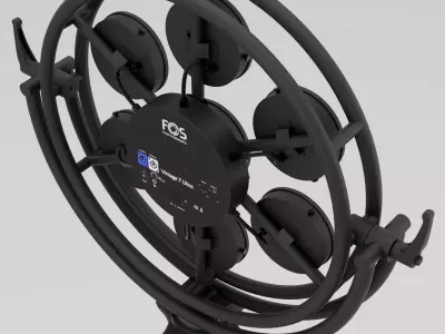 Stage Light Floor Lamp vintage 3D model