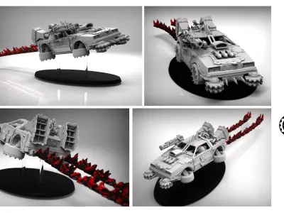 DeLorkean Time Masheen 3D print model