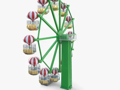 Ferris wheel v1 3D model