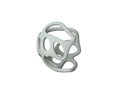 SciFi Cube Object No 35844 Low Poly Shape Texture