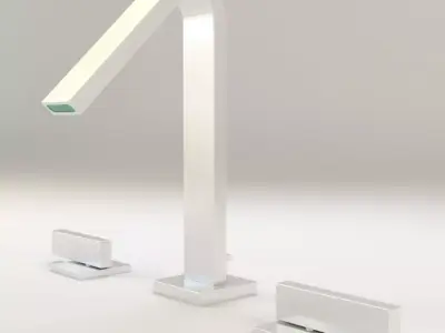 Kohler Loure Widespread Bathroom Sink Faucet 3D model