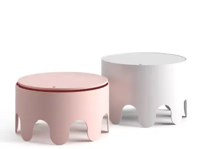 Kinzo table by Frederik Kurzweg 3D model