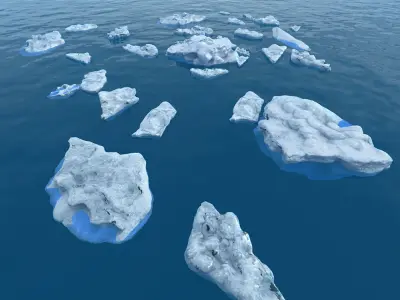 Fragment Ice 3D model