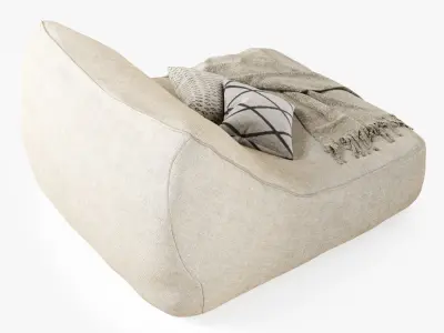 Float chair by Paola Lenti 3D model