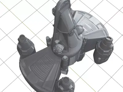 Gunstar Toy from The Last Starfighter for 3D printing 3D print model