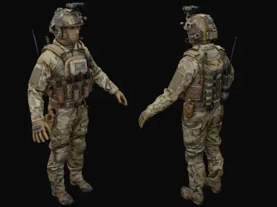  Elite Special Force Soldier 