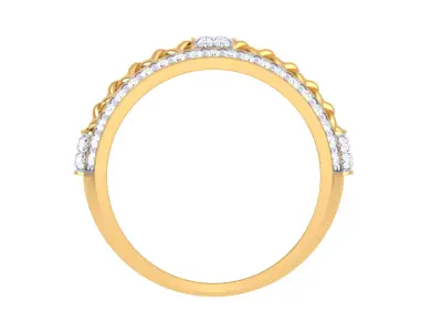 Women Ring  Render 3dm STL OBJ FBX Details 3D print model 310