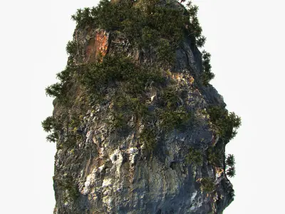 Thailand Rock 2 3D model