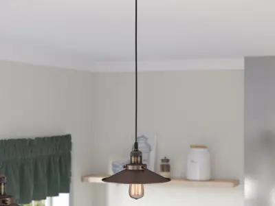 Hitchin Light Single Pendant 3D model