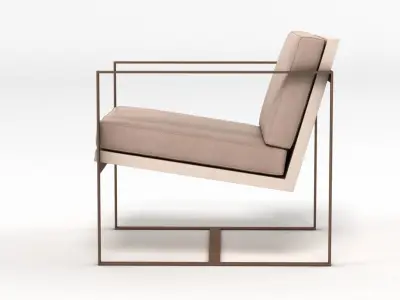 Redford House Manhattan Armchair 3D model