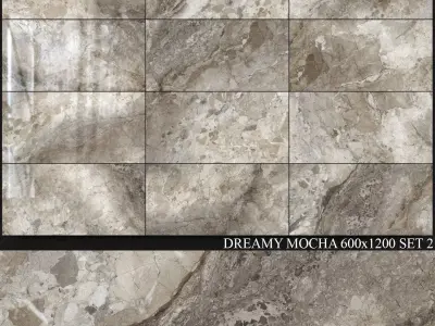 Peronda Dreamy Mocha 600x1200 Set 2 3D model