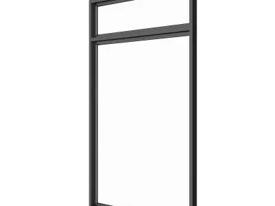 Metal Window 01 3D model