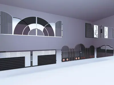 5 GATES 3D model
