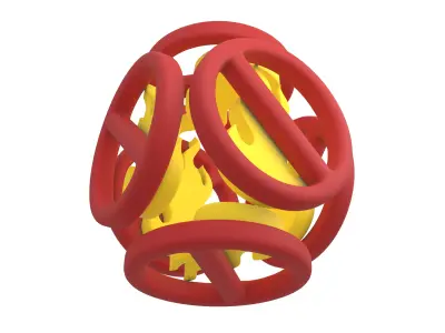 No Fire Icon V2 004 Low-poly 3D model