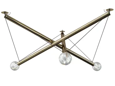 ED036 CHANDELIER Low-poly 3D model