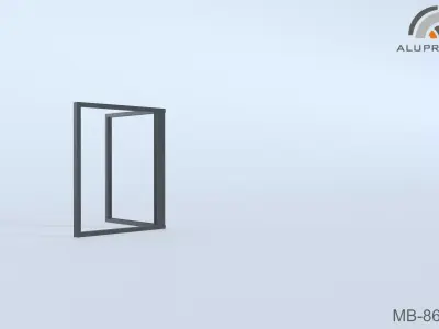 Aluprof MB-86-ST 009 W-0202 Free 3D model