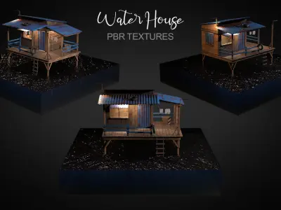Water House - 3D Model 3D model