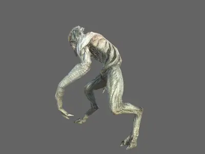 Alien Light Soldier 1 Low-poly 3D model