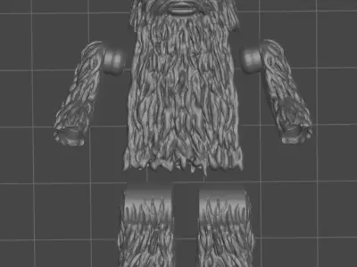 Wookie Brick Armor Kit 3D print model 3D print model