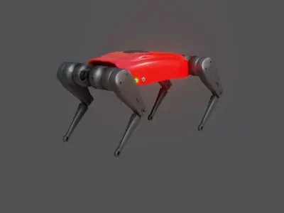 Weilan Alpha Dog- Low Poly PBR- Game Ready Low-poly 3D model