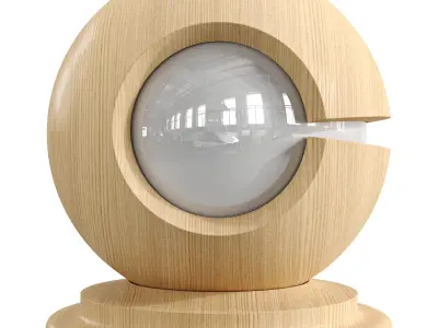 PBR WOOD - COLLECTION 1 wooden sphere Texture