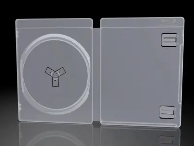 PS3 Empty Case 3D model