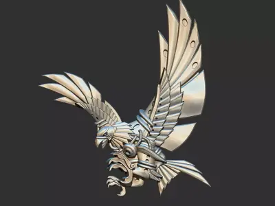 Mechanical eagle - Aguia Mecanica  3D print model