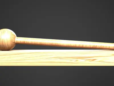 Chimes Instrument Percussion Music 3D model