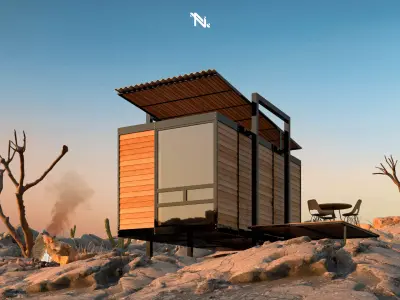 Archviz - Cabin 02 3D model