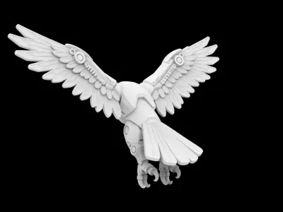 Mech Eagle Model 3D Print 3D print model