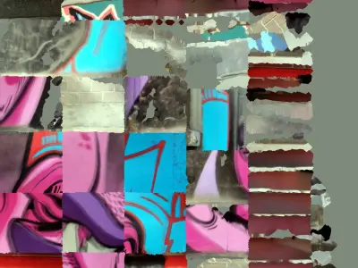 graffiti vampire 3d scan high quality 3D model