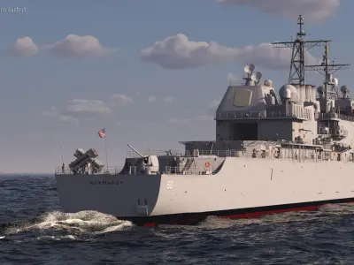  US Navy Warship CG-60 