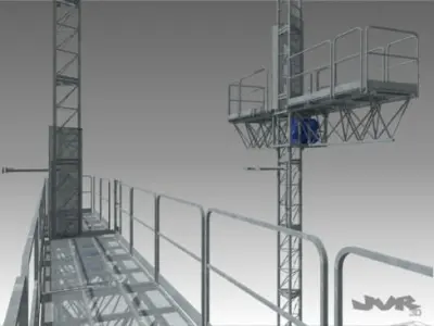 Climbing Work Platform 3D model