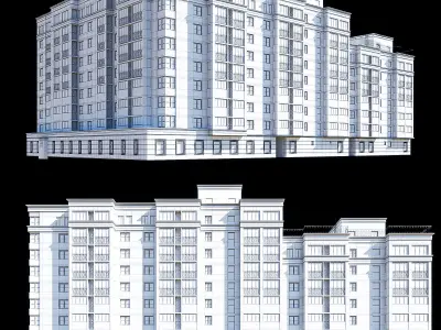 City House Building 3D model