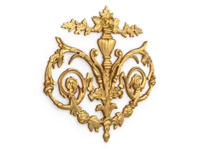 Classic decor ornament 54 3D print model