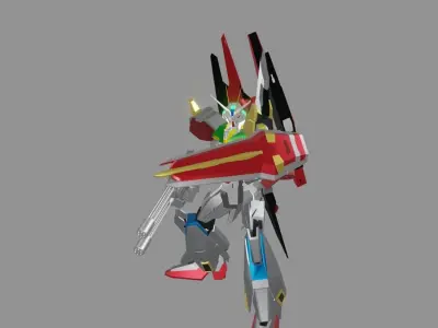 The Mecha Attacker 25 3D model