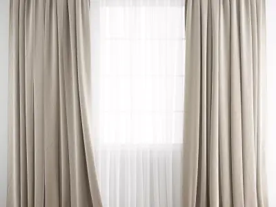 Curtain 261 3D model