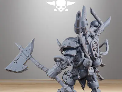 Orkaz Troll Boss 3D print model