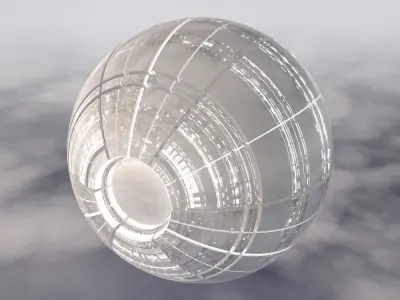 Sci-Fi Spaceship A 001 3D model