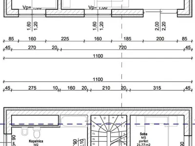 modern house with garage and terrace 3d model  Low-poly 3D model