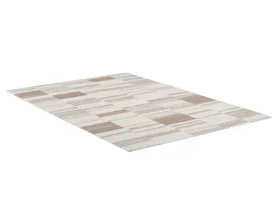 ARIF OUTDOOR RUG Camel 3D model
