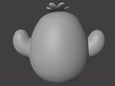 Puff Cactus 3D print model