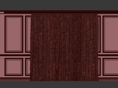 Curtain Set 243 3D model