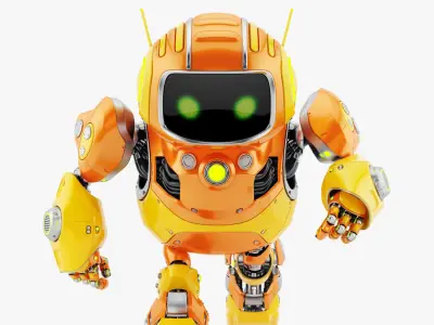 HUGE CUTE ROBOT II 3D model