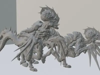 The Horde of Gaunt Xenos 3D print model