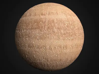 Sand Beach 03 PBR Low-poly 3D model